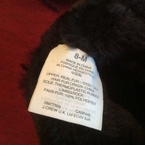 J. Crew Leopard Shearling Nordic Hiker Boots, Sz 8 - Picture 5 of 7